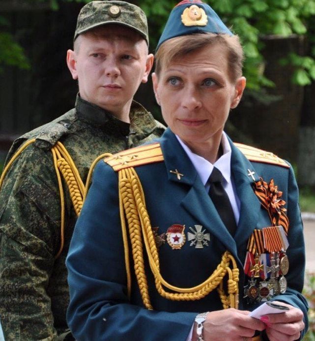 Ольга Качура ("Корса") командувала артилерійським дивізіоном.