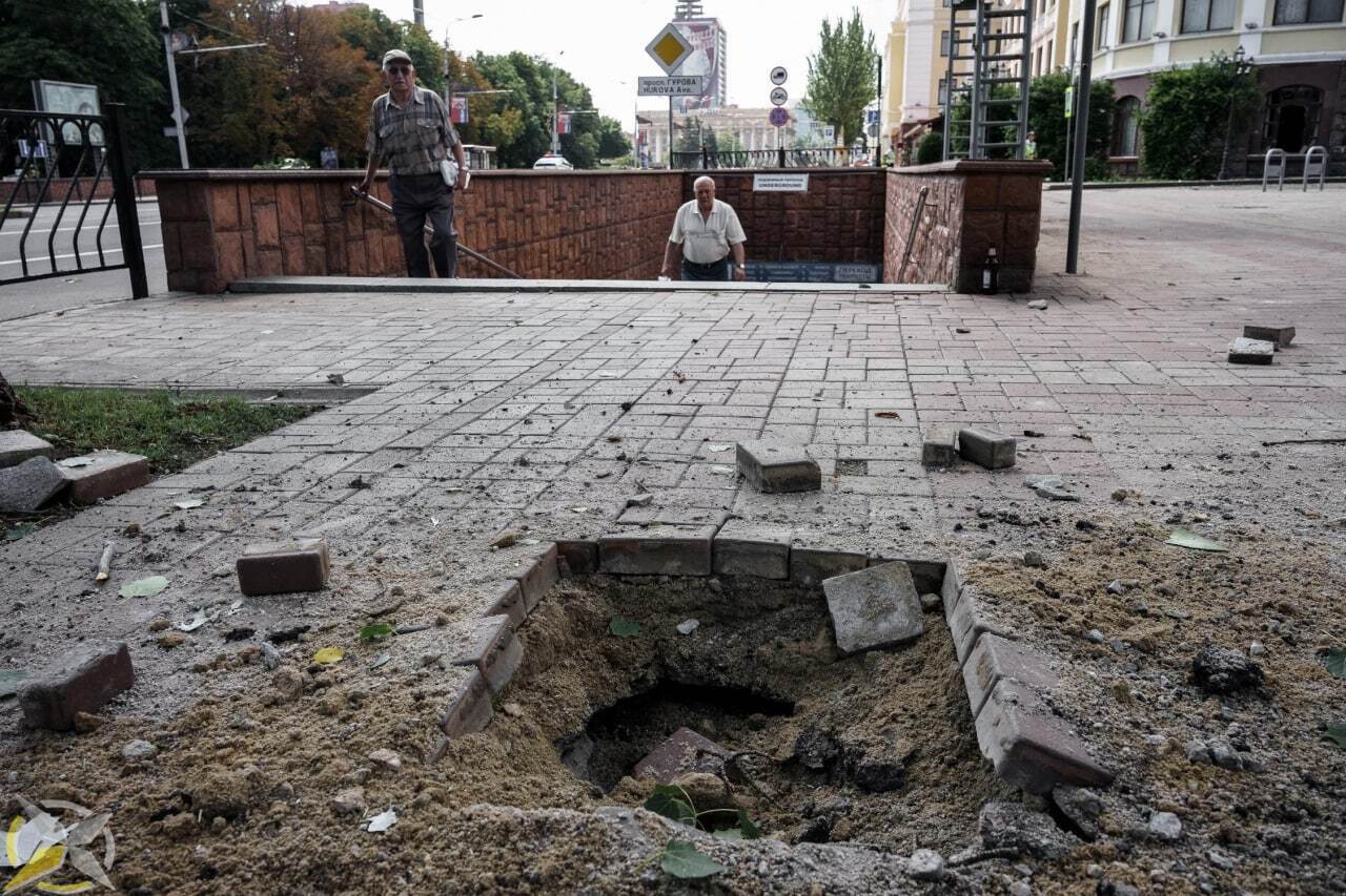 Обстріл Донецька у день похорону "Корси".