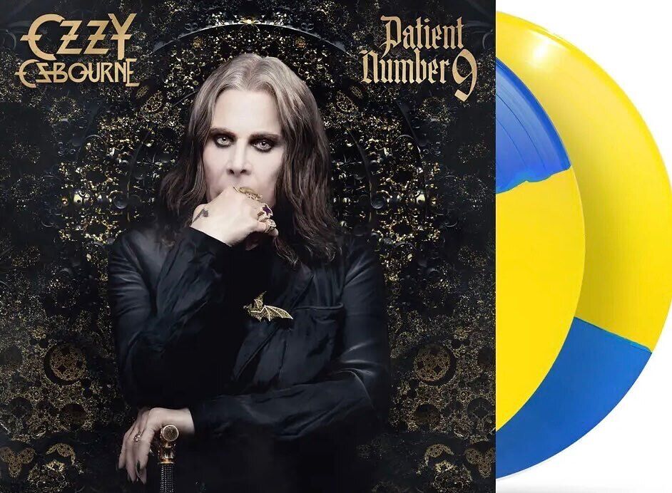 Оззи Осборн показал обложку нового альбома в сине-желтых цветах