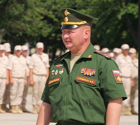 Полковник армії РФ Клименко Вадим Володимирович