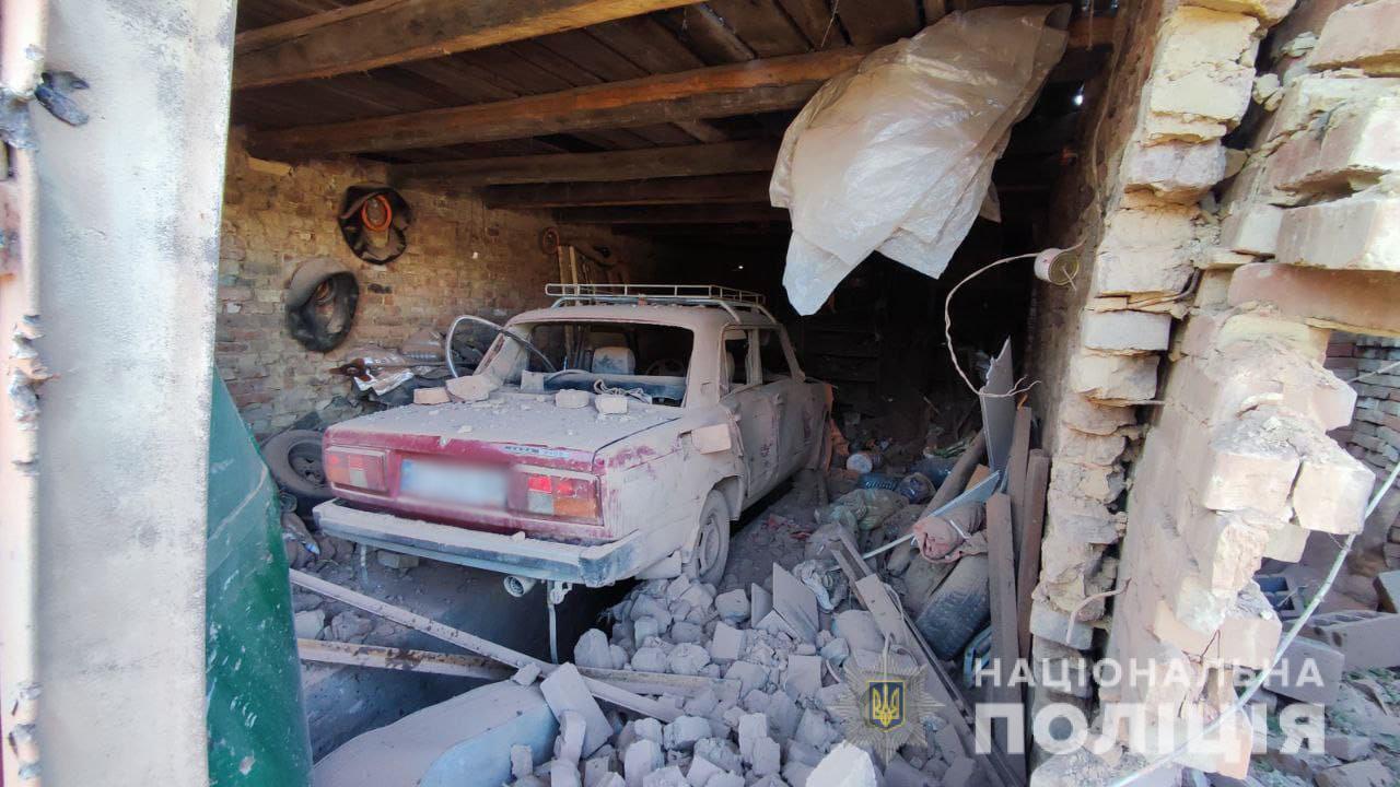 Последствия обстрелов оккупантами Донецкой области
