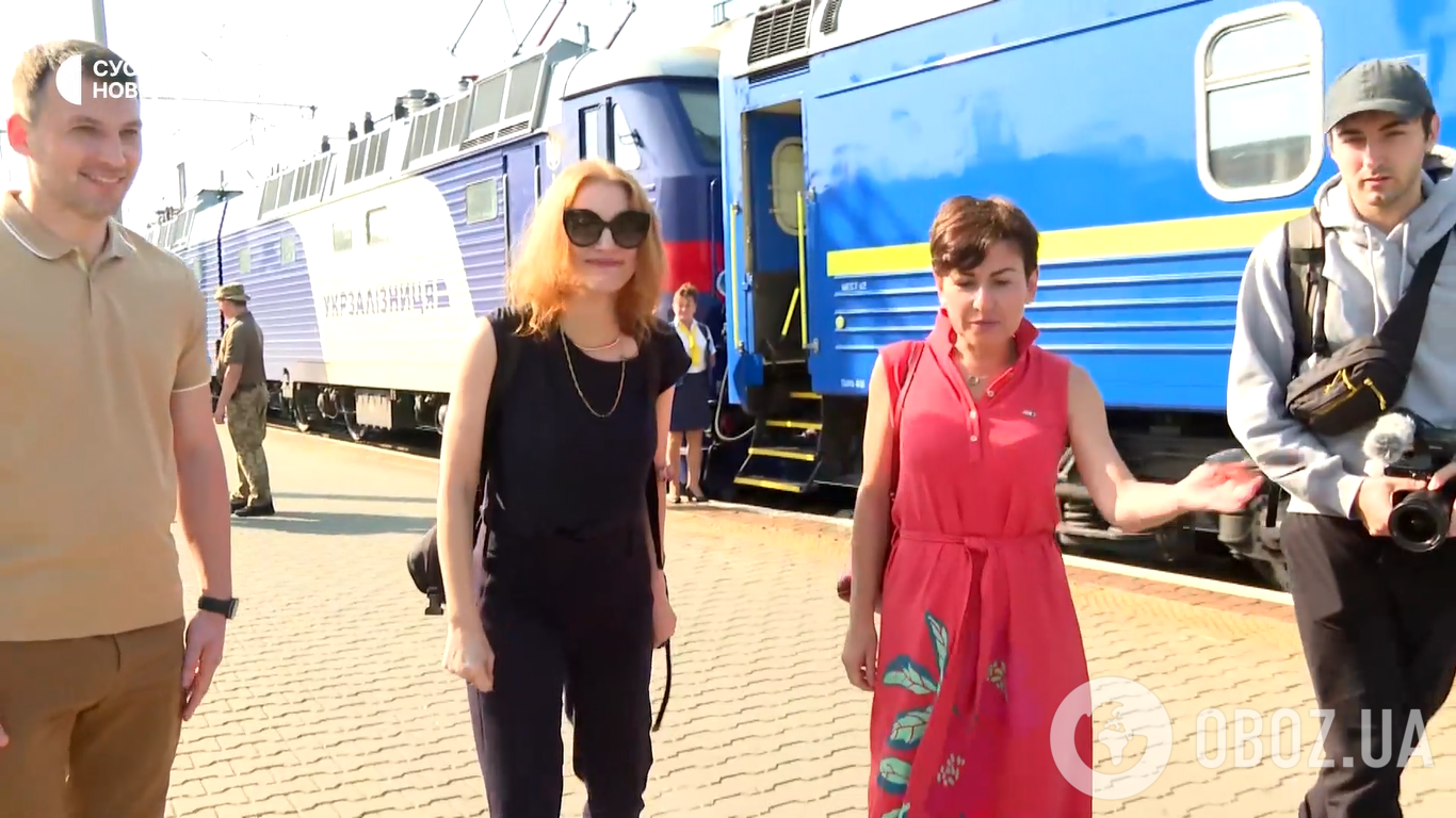В Киев прибыла американская актриса Джессика Честейн