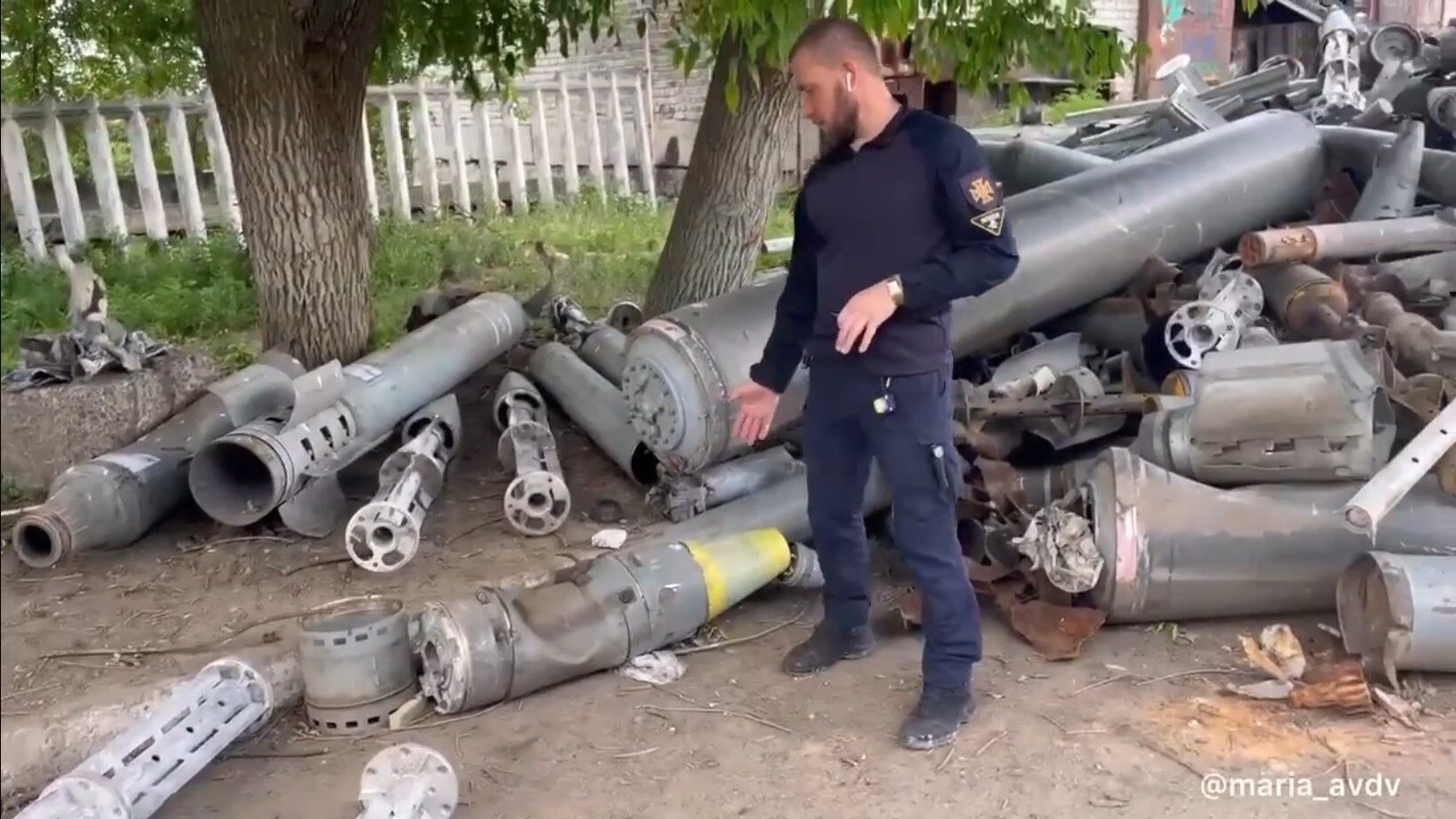 Игорь Овчарук показал остатки российских ракет