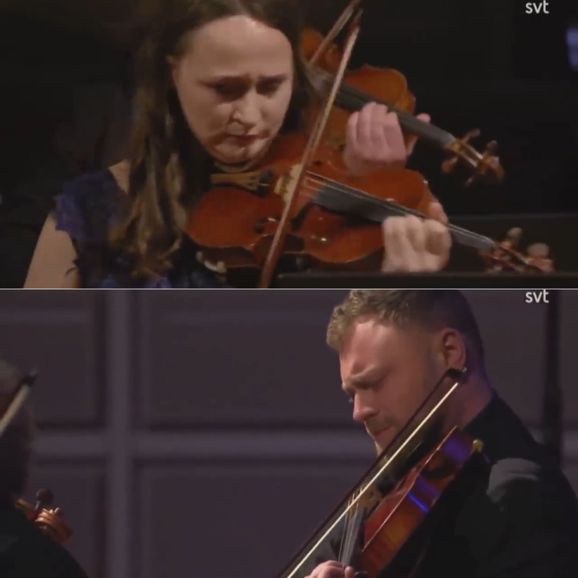 В филармонии Стокгольма зазвучала "Пливе кача по Тисині": зрители и музыканты плакали