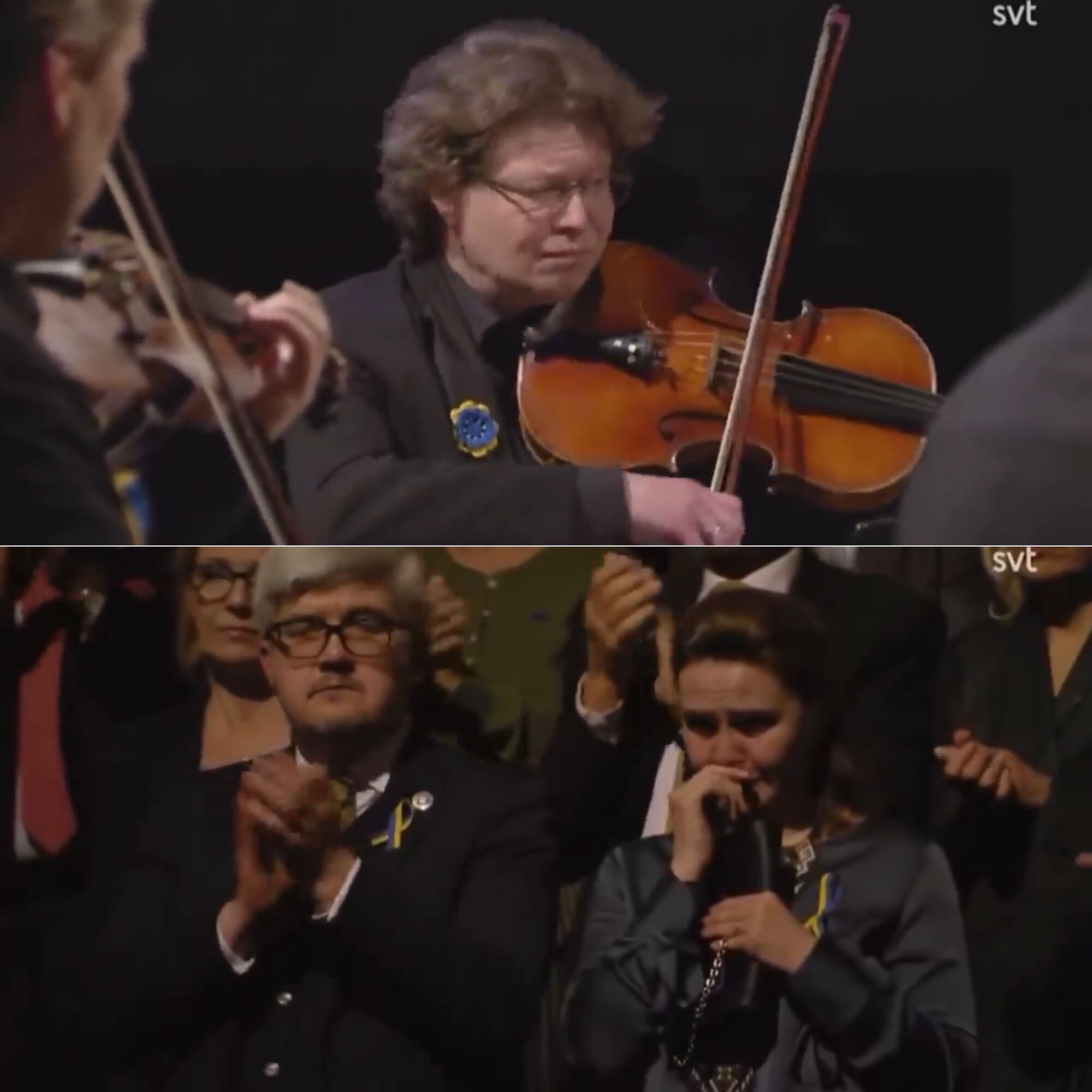 У філармонії Стокгольма зазвучала "Пливе кача по Тисині": глядачі та музиканти плакали