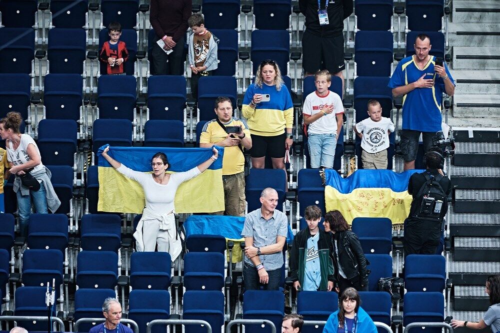 Как Украина билась на Евробаскете-2022. Лучшие фото матча плей-офф