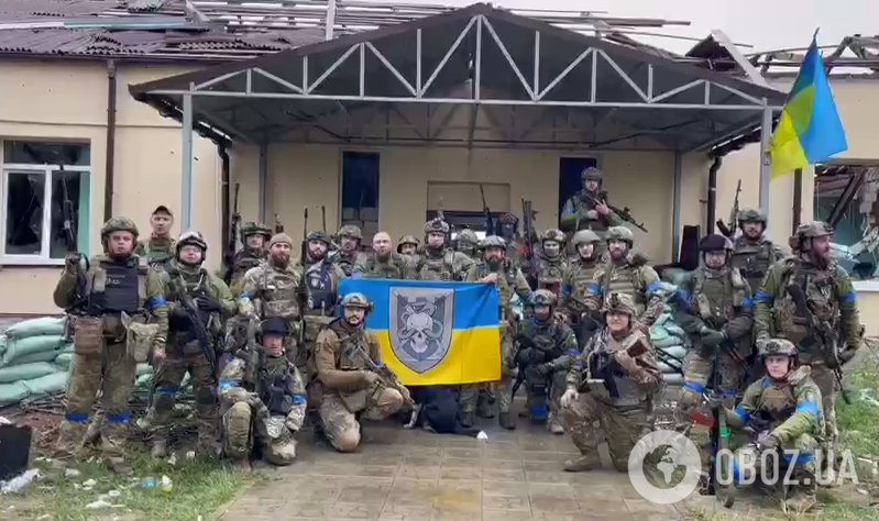Украинские воины передали "привет" из пограничной Гоптовки Харьковской области. Видео