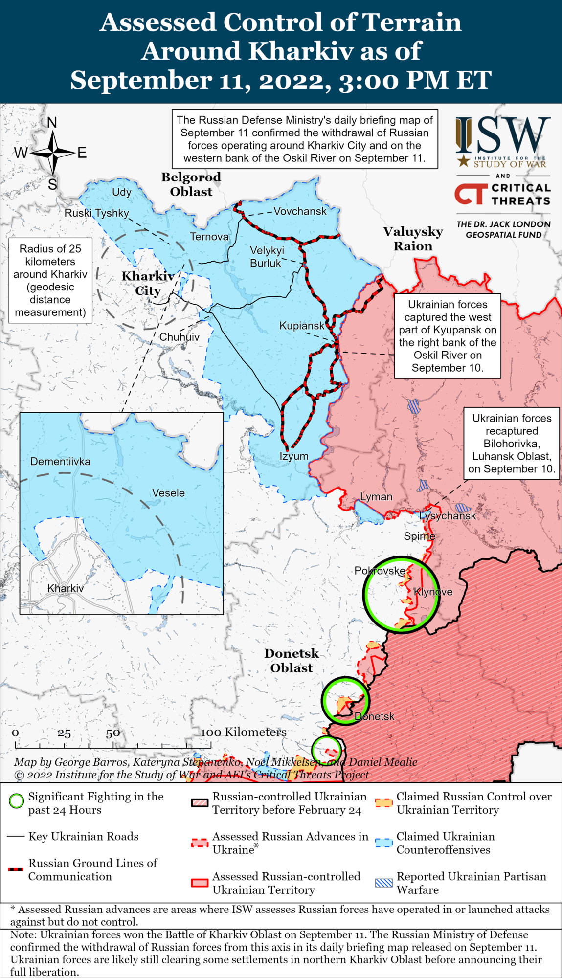 Україна переломила хід війни на свою користь, війська РФ постали перед дилемою  – ISW