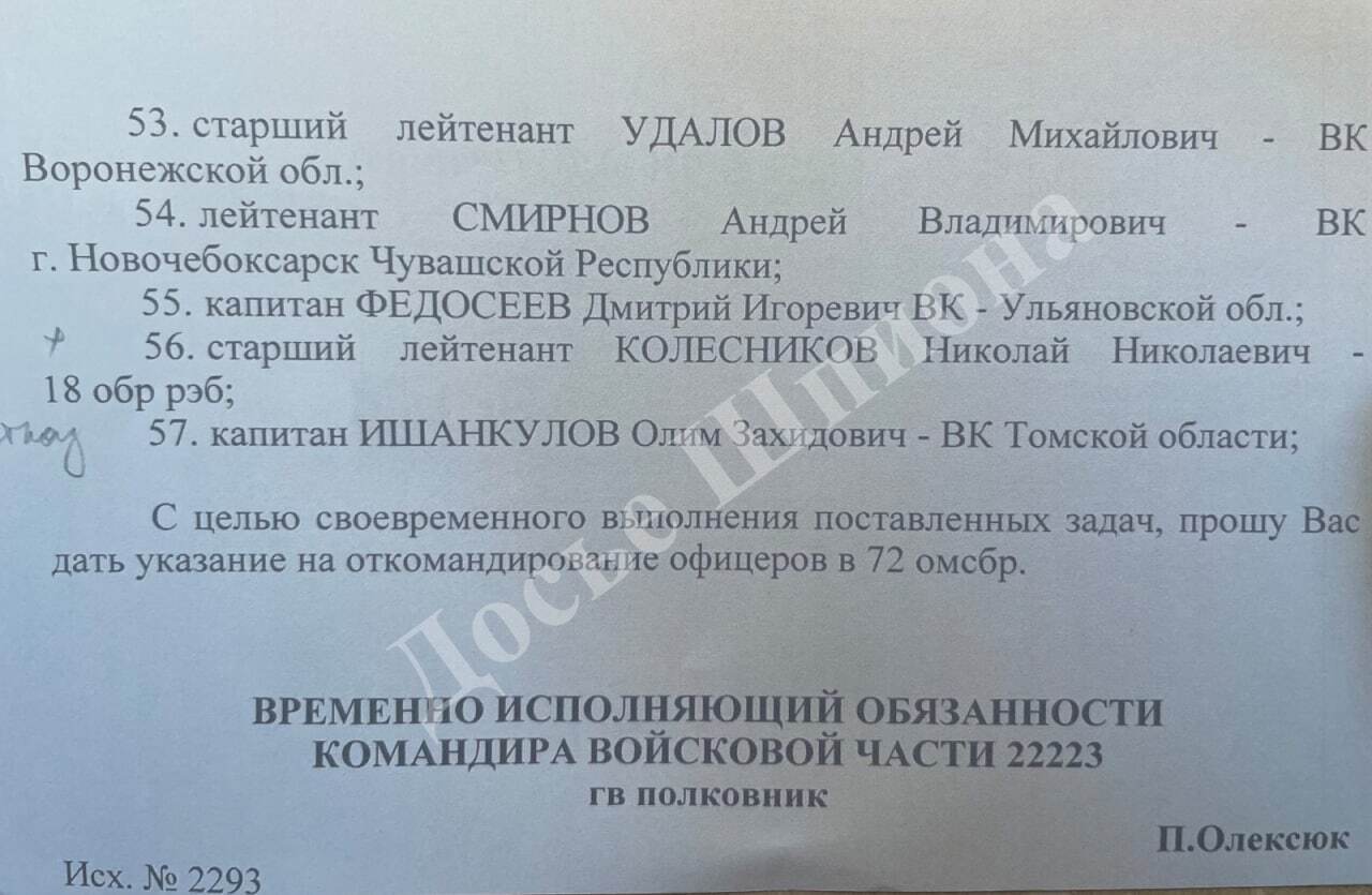 Із 57 офіцерів не з’явився жоден: спроба командування армії РФ створити нову бригаду провалилася. Фото