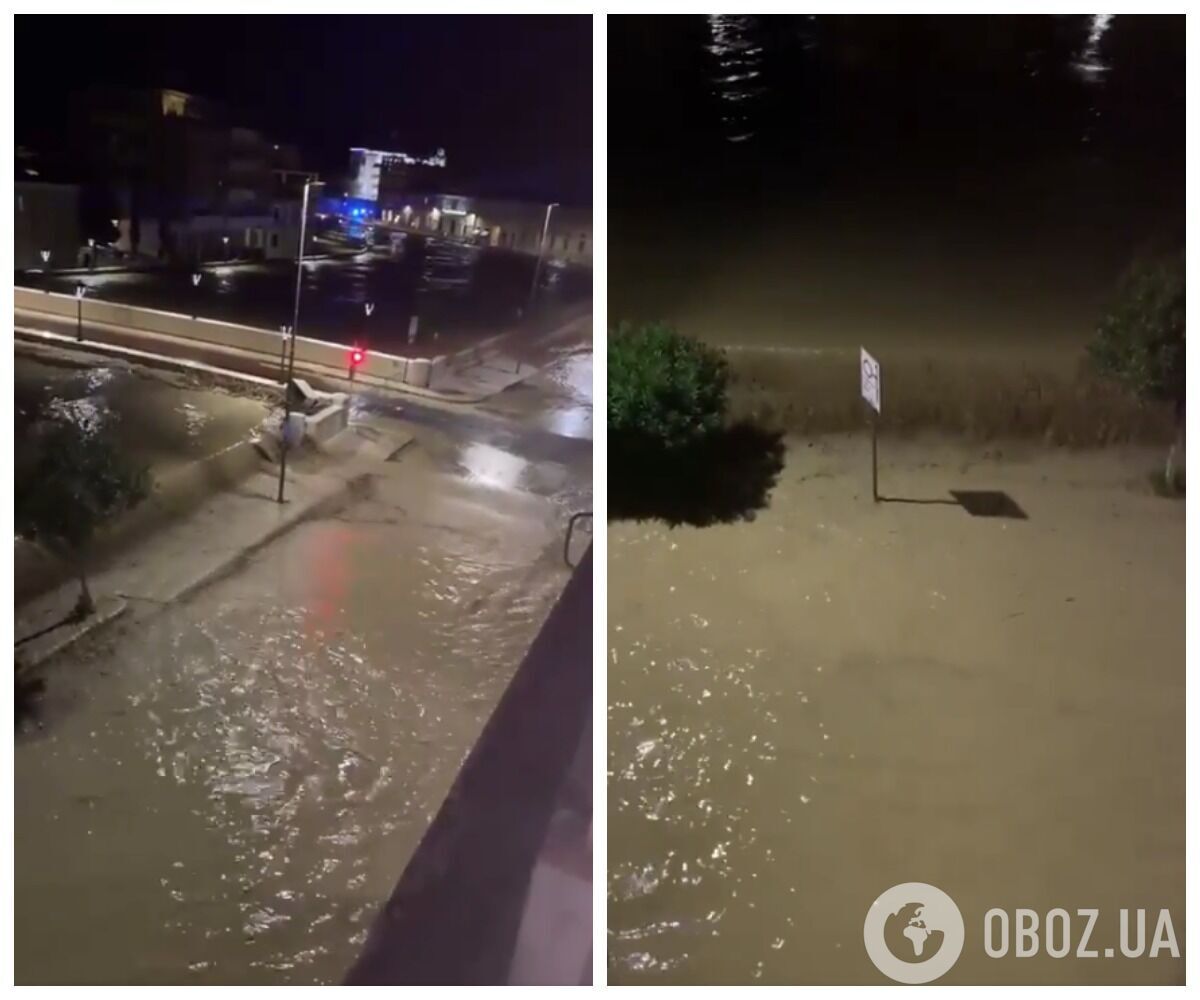 Наводнение в Италии