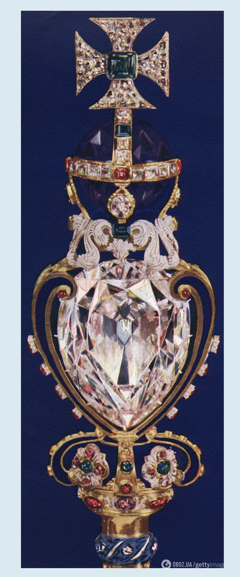 Між Південною Африкою та Великою Британією назріває скандал через "найбільший діамант у світі" на скіпетрі Єлизавети ІІ