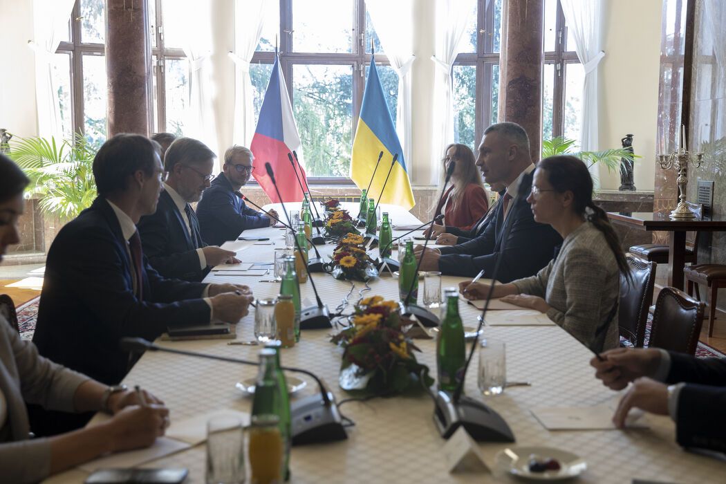 Кличко про зустріч із прем’єром Чеської Республіки: допомога  продовжиться, бо в Празі знають плани Путіна