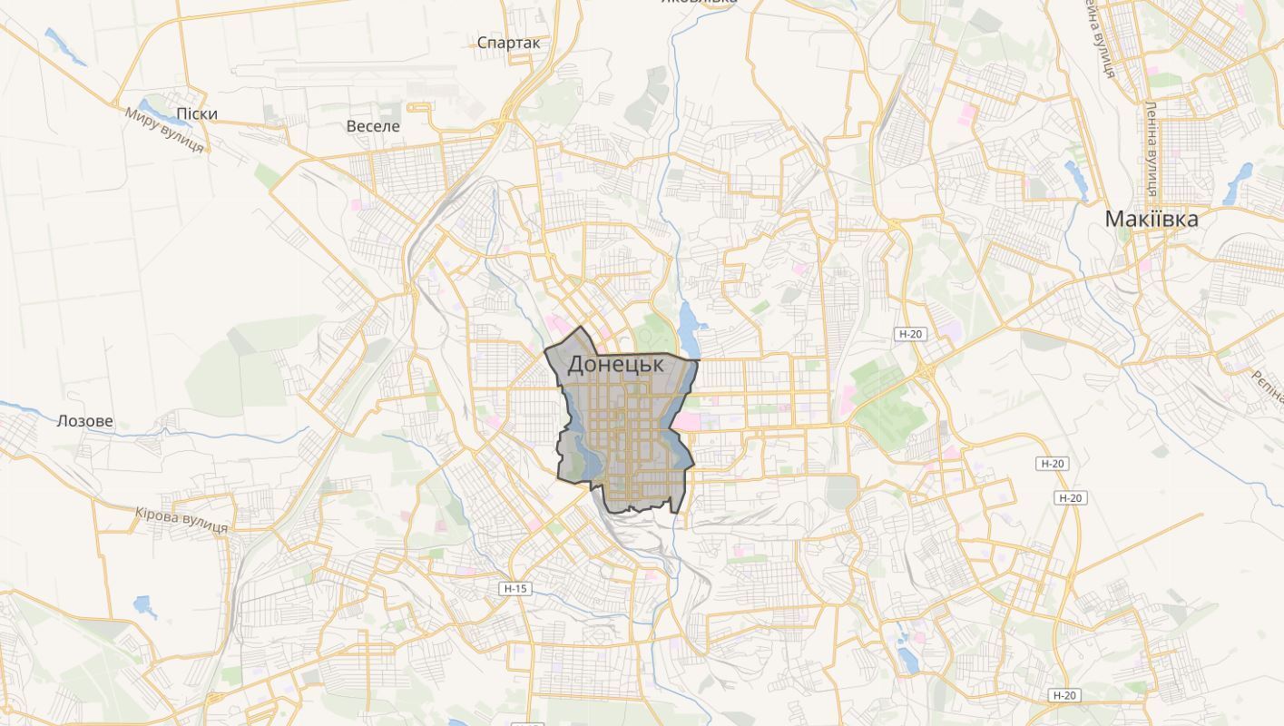 В окупованому Донецьку заявили про приліт по ''адміністрації'' одного з районів. Фото і відео