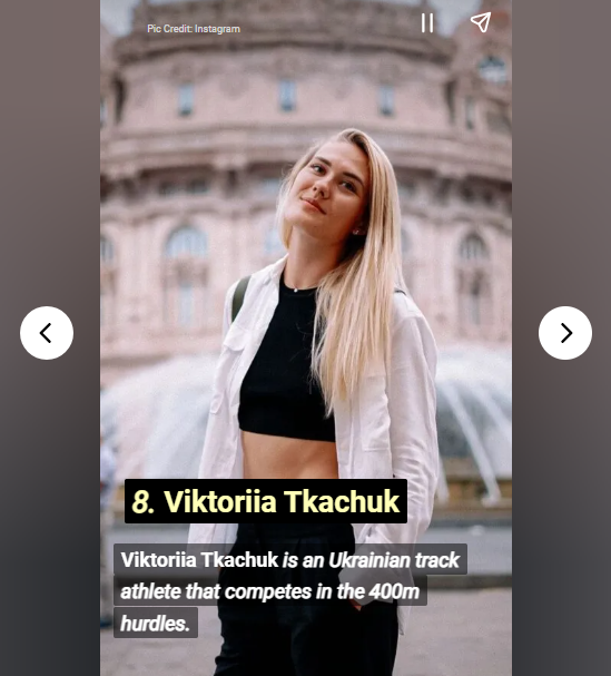 Українка посіла перше місце у топ-10 "найгарячіших" легкоатлеток світу 2022 року