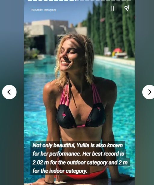 Українка посіла перше місце у топ-10 "найгарячіших" легкоатлеток світу 2022 року