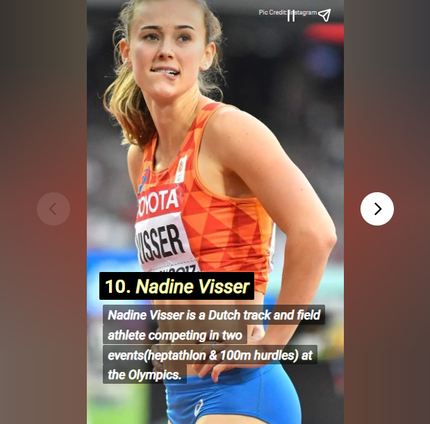 Українка посіла перше місце у топ-10 "найгарячіших" легкоатлеток світу 2022 року