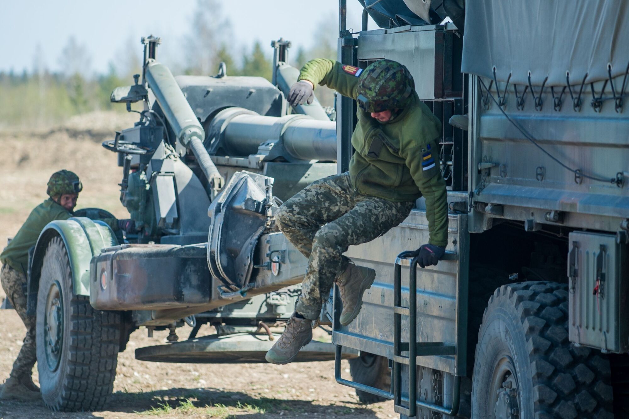 Естонія допомагає з тренуванням воїнів Збройних сил України: у Генштабі показали яскраві фото 