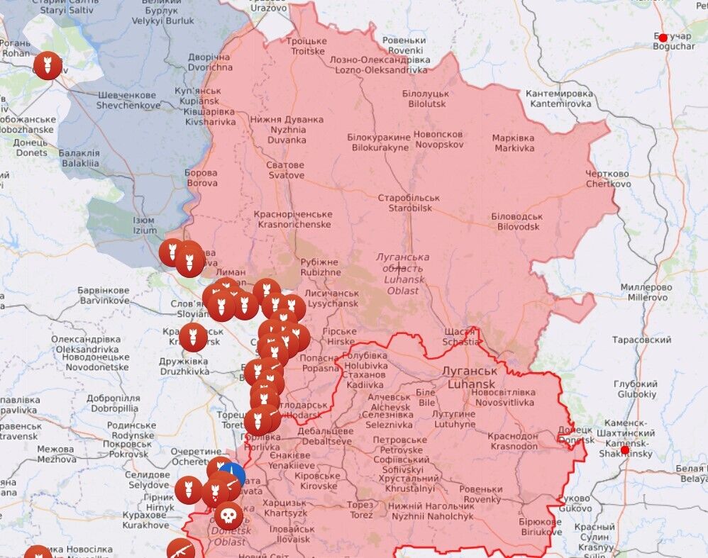 Переповнені лікарні й морги: окупанти на Луганщині намагаються приховати втрати, загиблим шукають заміну, – Гайдай