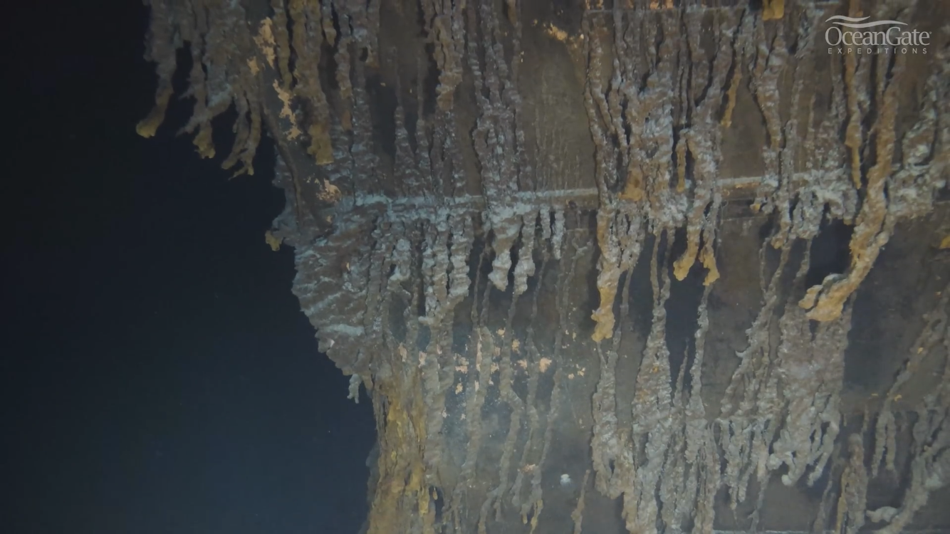 Ученые сняли уникальное видео затонувшего "Титаника" и показали неизвестные ранее детали