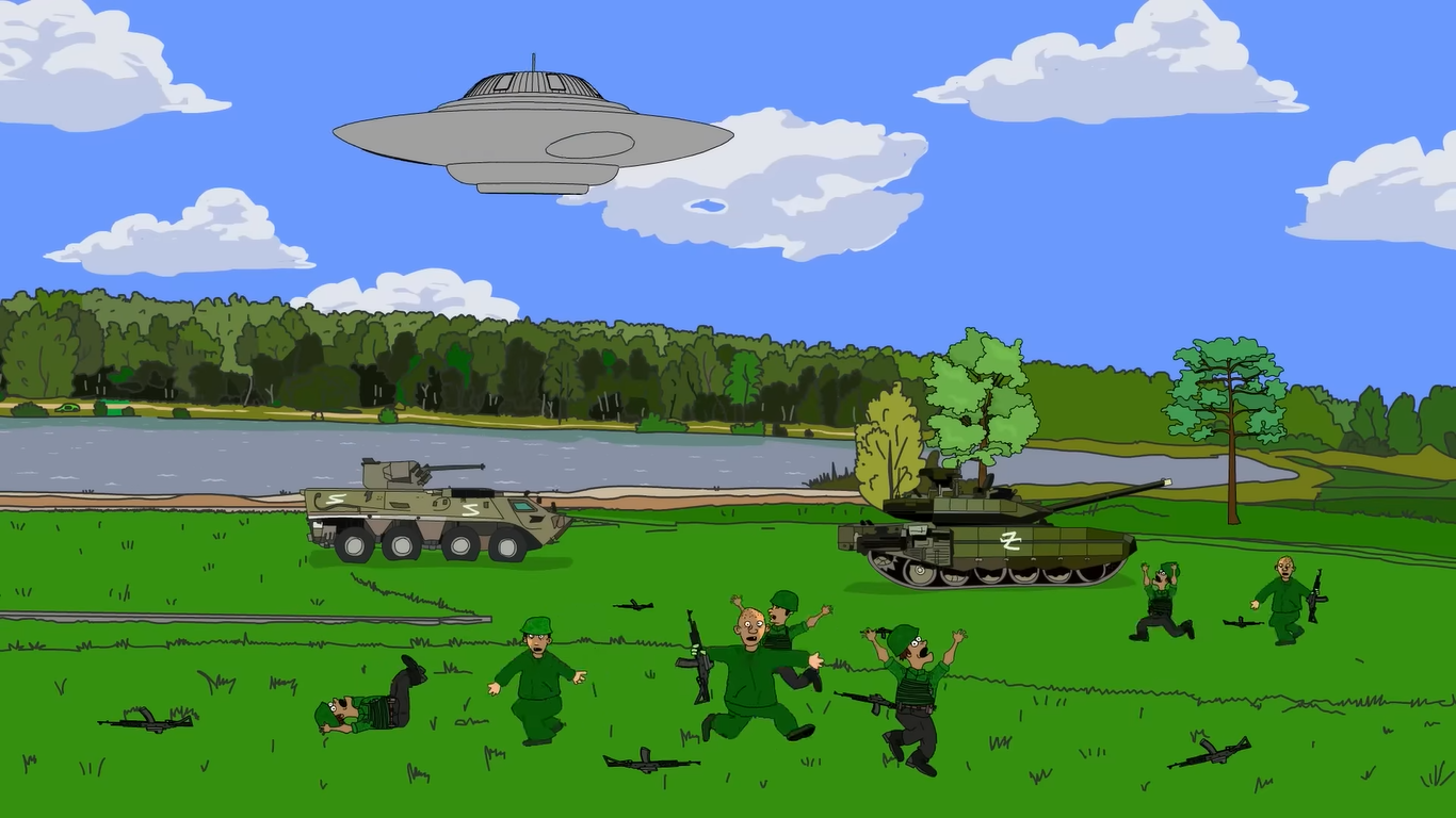 В новом эпизоде "Масяни" Путин приказал российским солдатам капитулировать и не позориться. Видео
