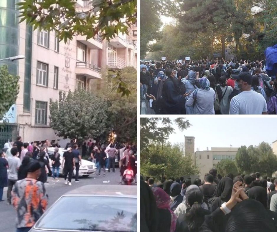 В Иране не прекращаются протесты из-за смерти арестованной за неправильное ношение хиджаба: есть погибшие. Фото и видео