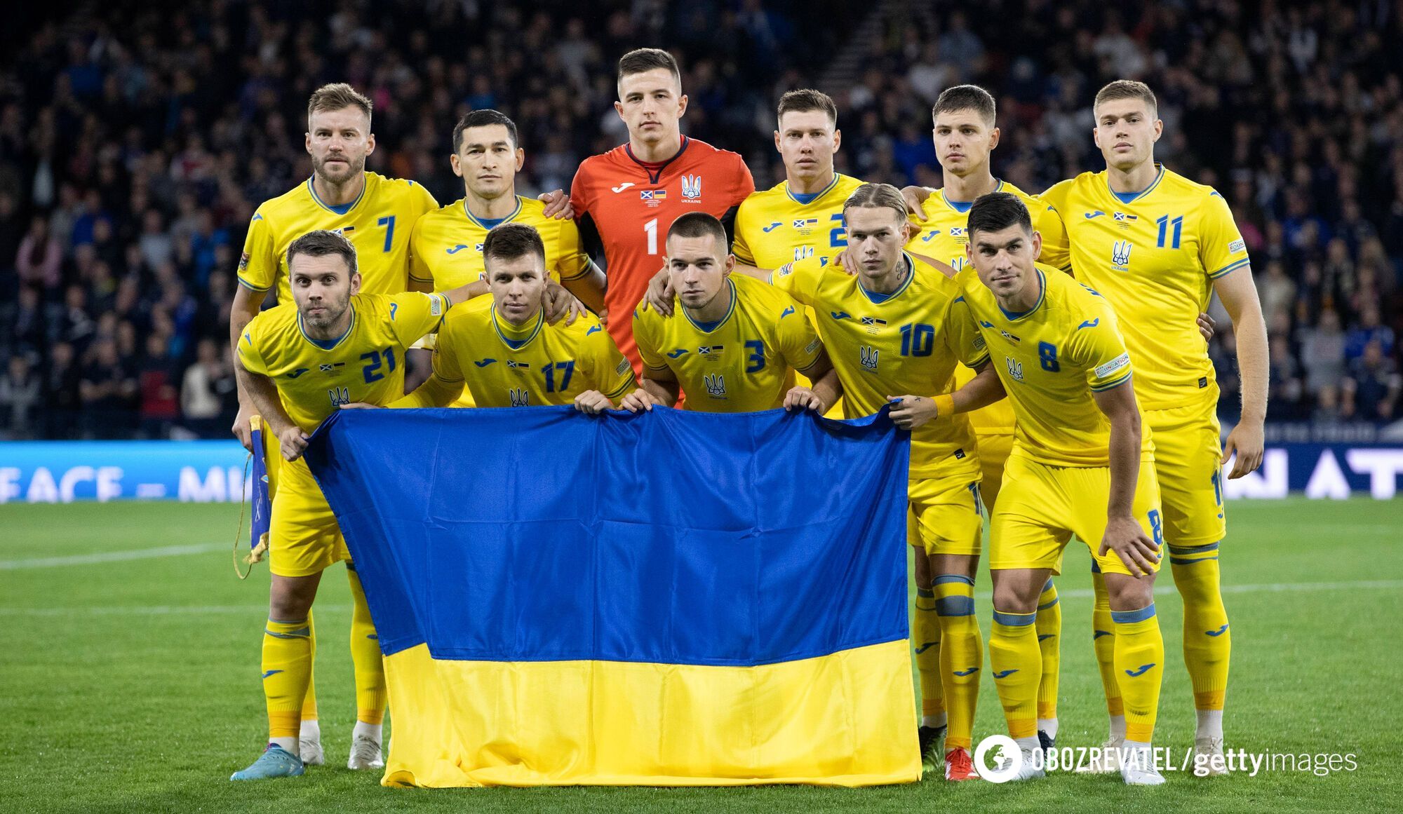 Украина – Шотландия: результат матча Лиги наций за выход в элиту