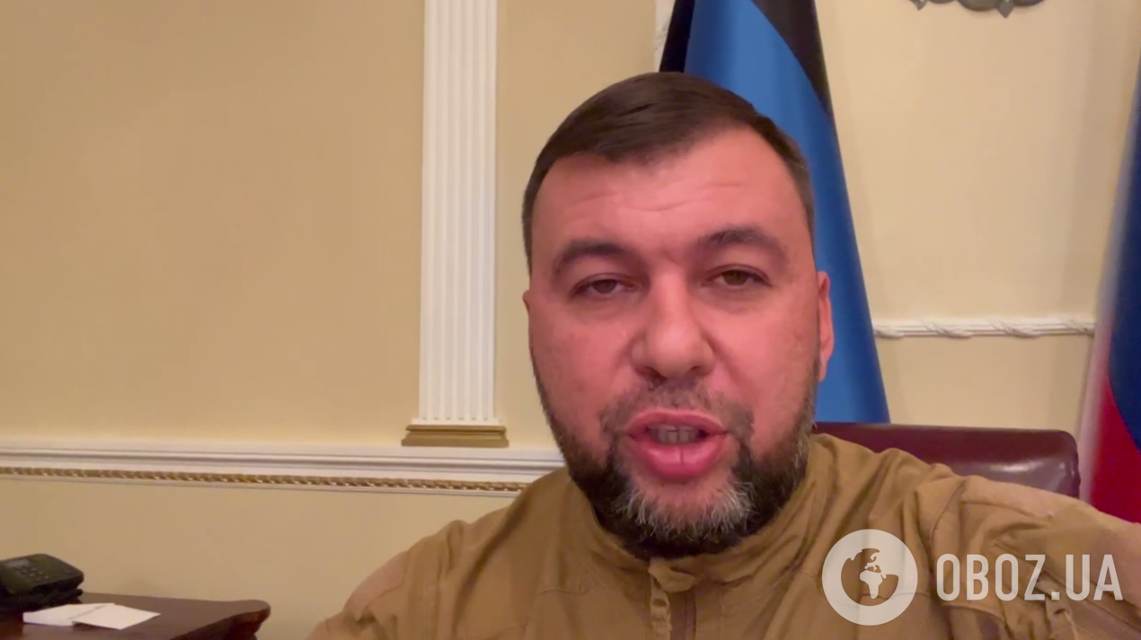 Главарь "ДНР" Пушилин за день до "референдума" пожаловался на контрнаступление ВСУ: ситуация очень сложная. Видео