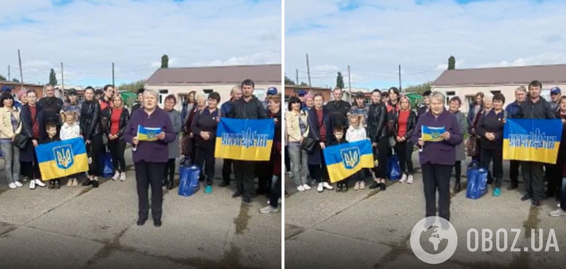 Украинцы из оккупированной Снегиревки выступили против ''референдума'': мы никогда не хотели и не будем хотеть в Россию. Видео