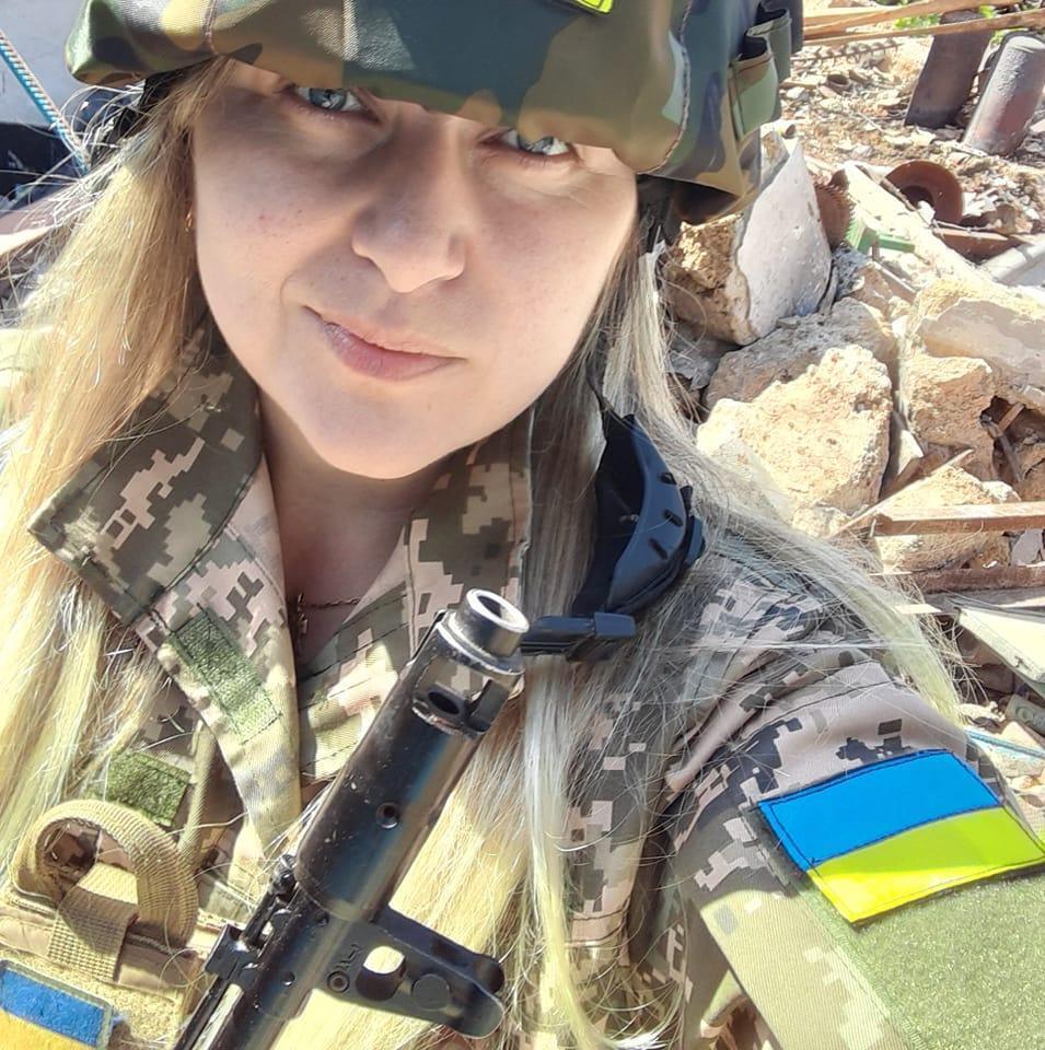 В боях за Украину погибла доброволец ''Квитка'', вернувшаяся из Италии защищать свою землю. Фото