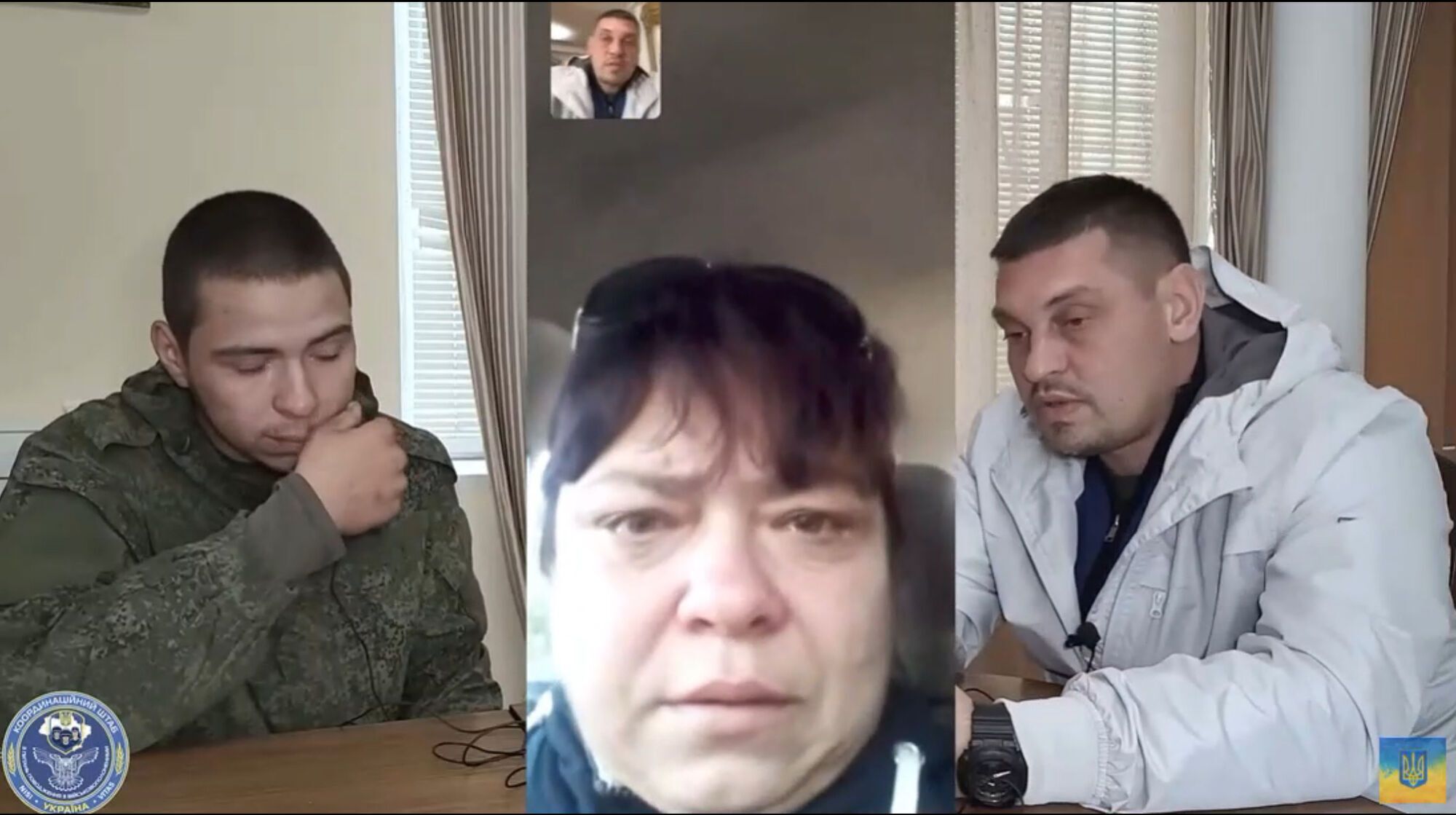 "Він що, в Україні?" Російський окупант у сльозах повідомив матері про полон. Відео