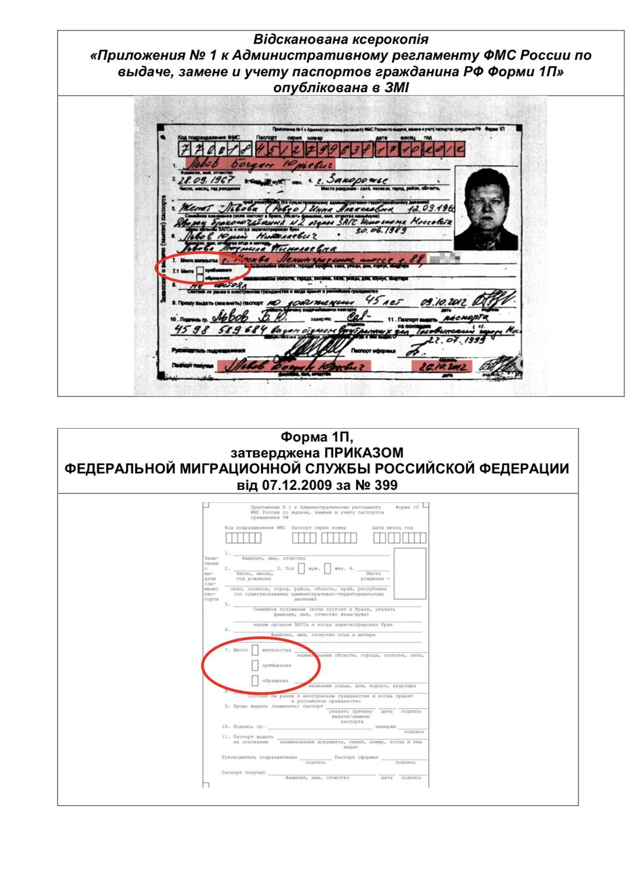 Суддя Львов спростував наявність паспорта РФ: "продемонстрована журналістами довідка фальшивка". Документ