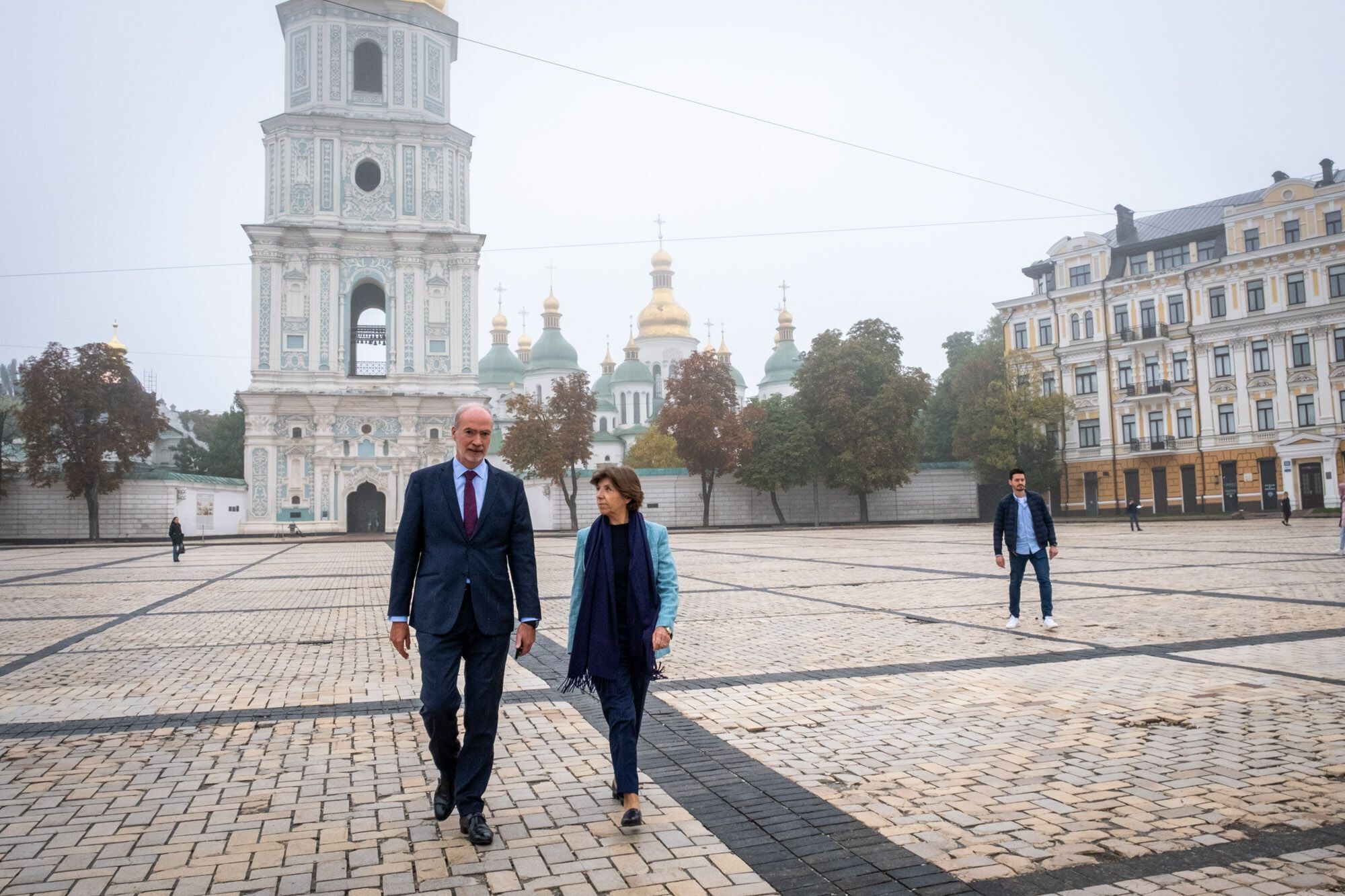 "Поруч, щоб підтримати Україну": Зеленський провів зустріч із главою МЗС Франції Катрін Колонною у Києві. Фото і відео