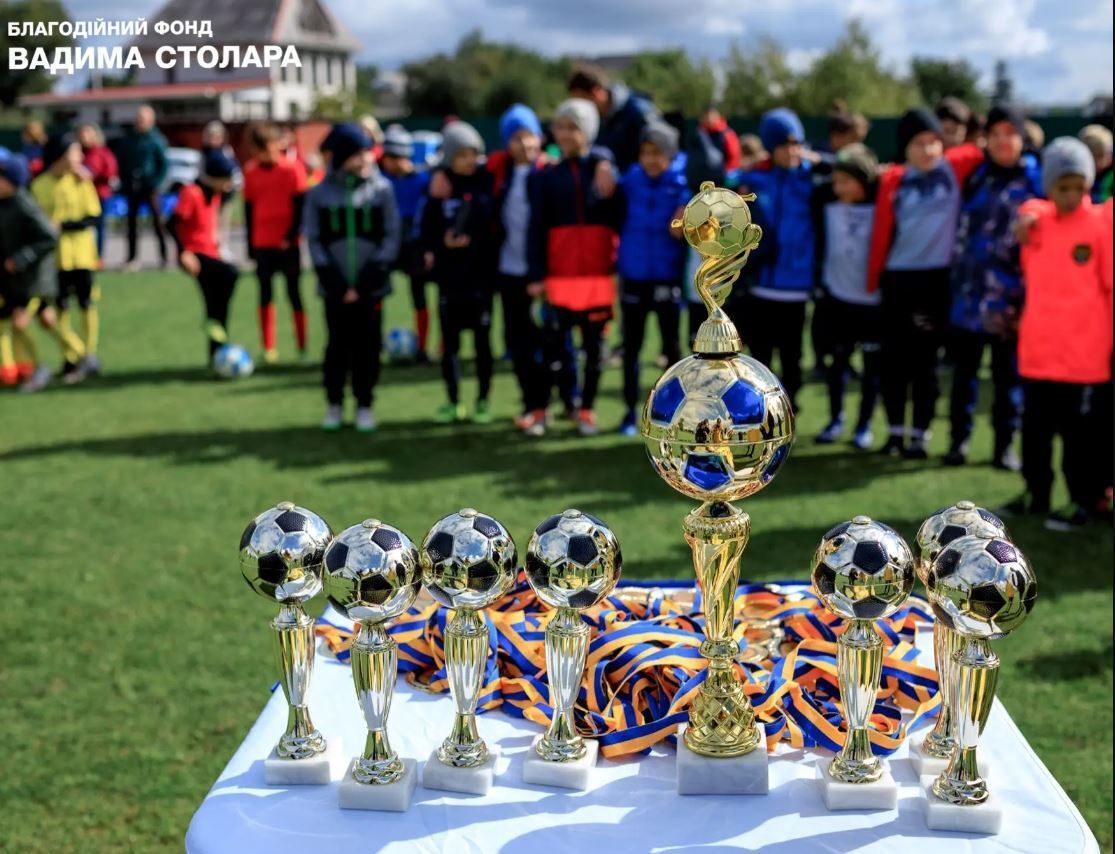 Фонд Столара провел турнир по футболу среди детских команд Киевской области