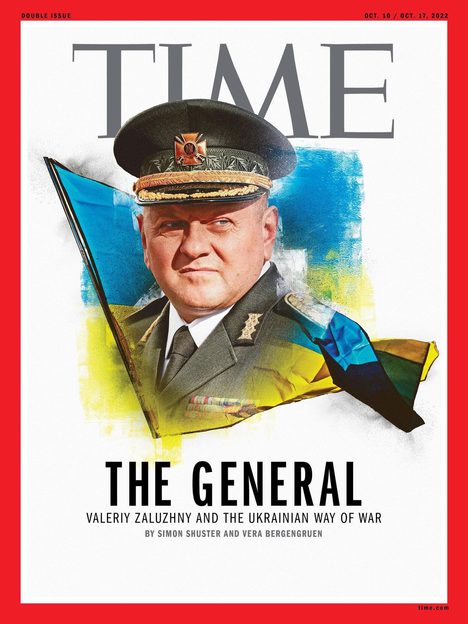 Залужний на обкладинці Time: українці ще не раз здивують світ!