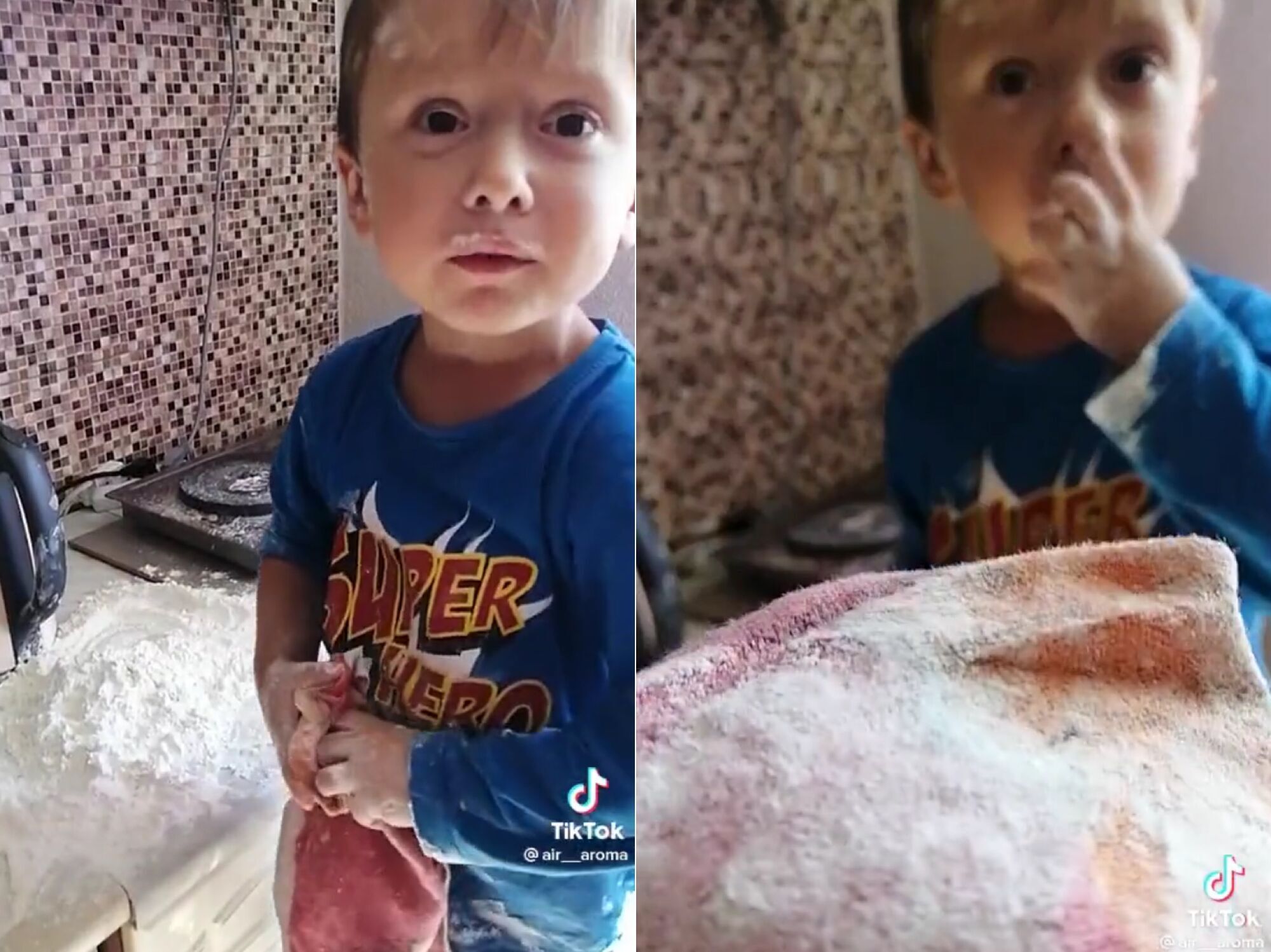 "Не психуй!" Трирічний Назарко з Волині став зіркою мережі завдяки відео, яке знімали для тата на фронті