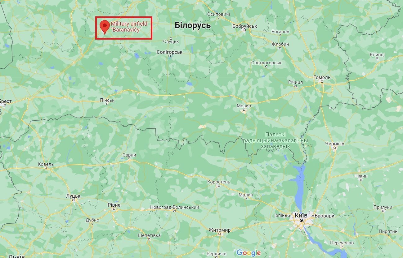На аэродром ''Барановичи'' в Беларуси прилетели три российских истребителя: в последний раз такое было в марте – СМИ