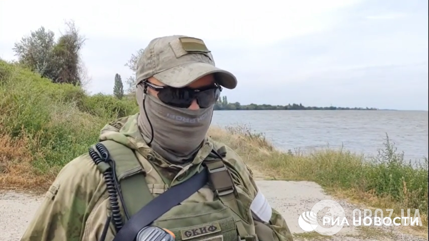 Російські окупанти заявили про бій з ''українською ДРГ'' в Енергодарі