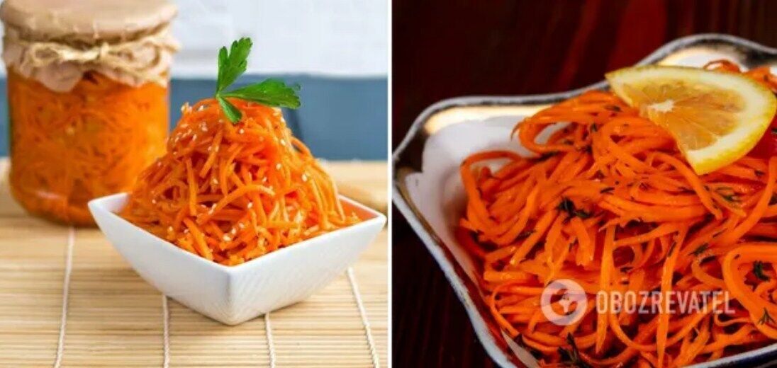 Рецепти приготування моркви по-корейськи