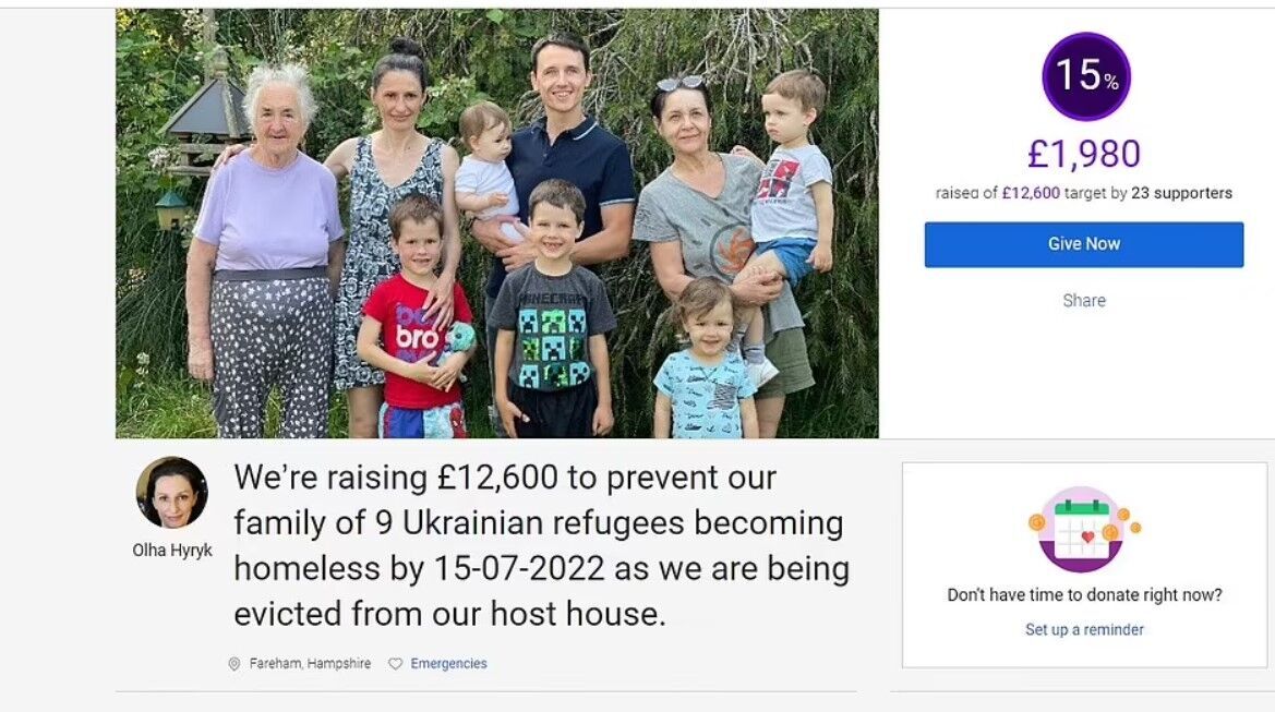 Український біженець-бізнесмен, якого виселили з безкоштовного житла, переїде в інший розкішний будинок за кошт Британії. Фото