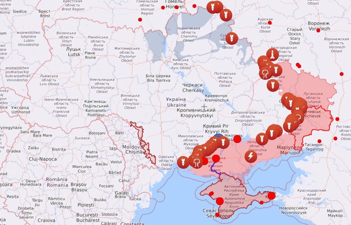 Оккупанты сосредоточили усилия на двух направлениях на Донбассе: разведка Британии назвала главную цель РФ