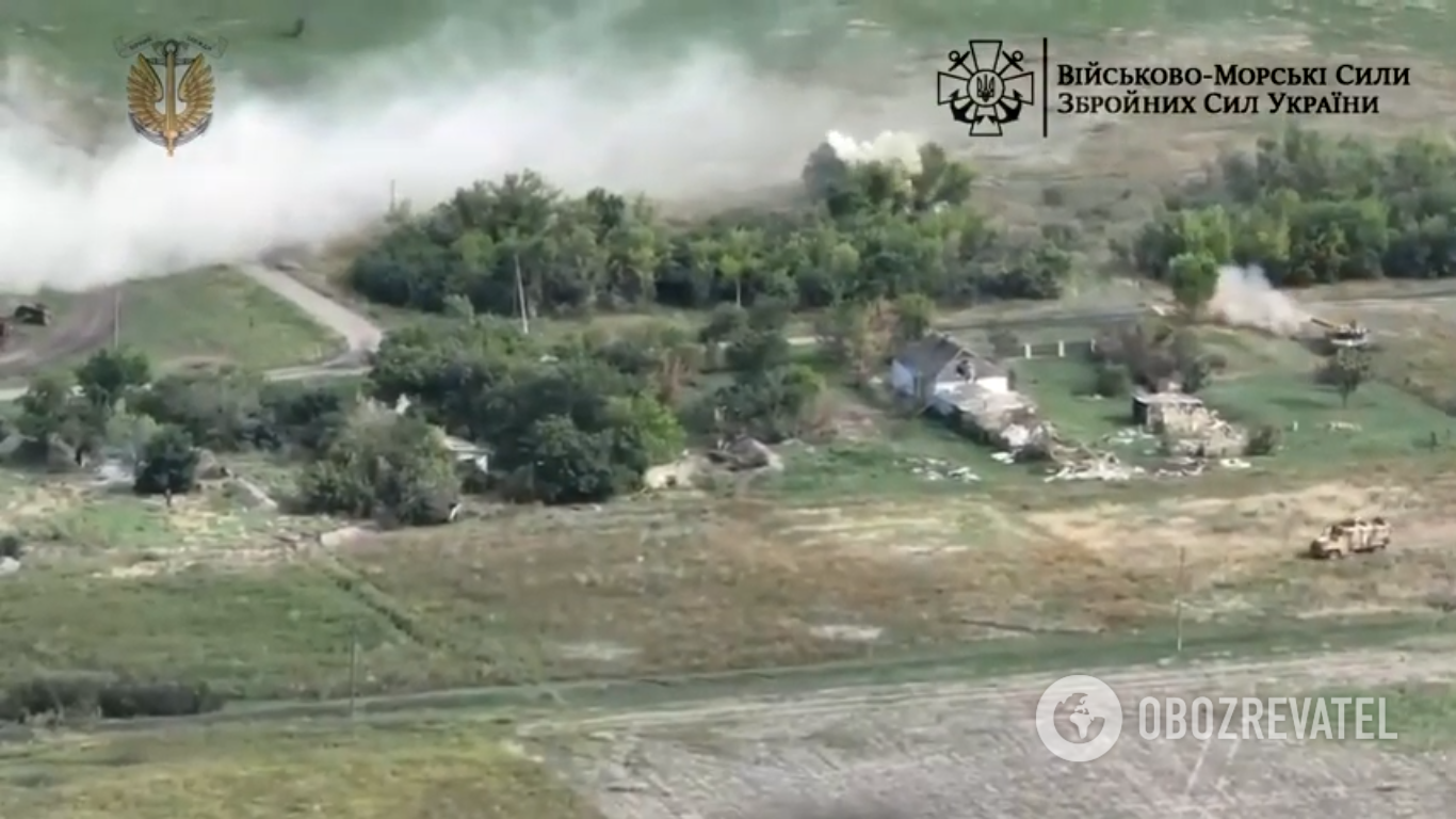Штурм села на турецких броневиках Kirpi