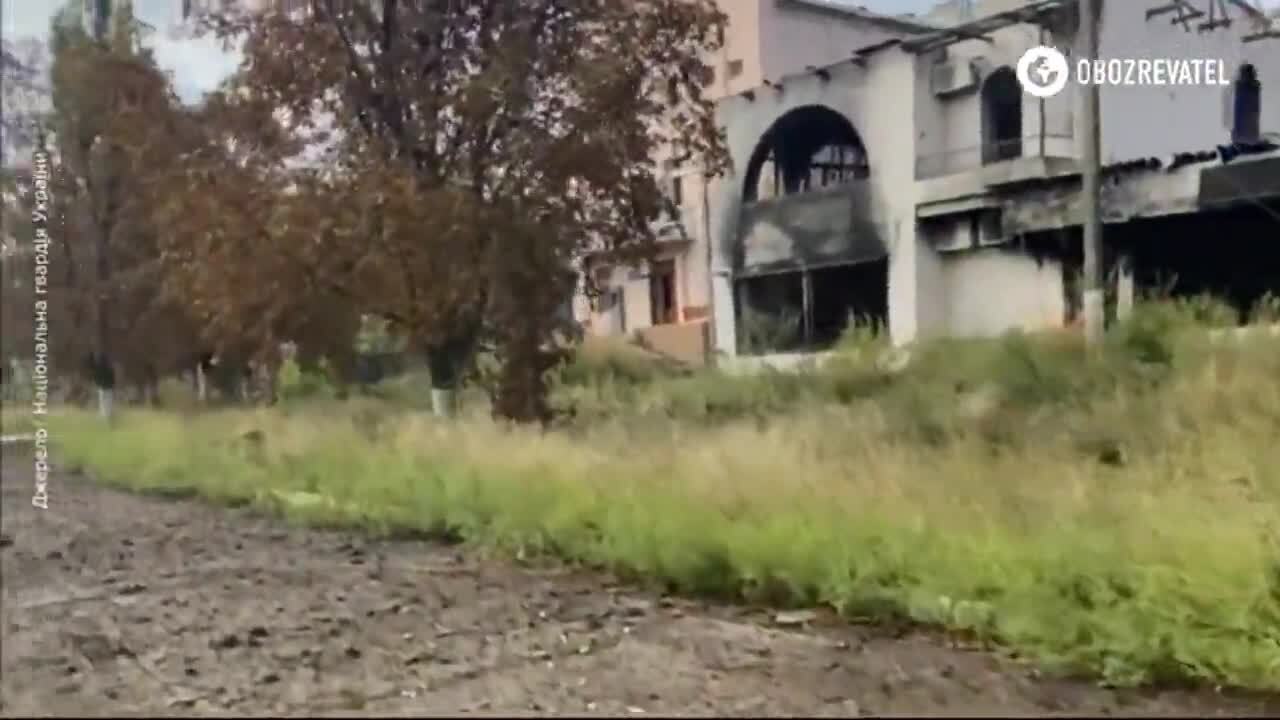 "Люди дякували": боєць Нацгвардії розповів, як звільняли Високопілля від російських окупантів. Відео 