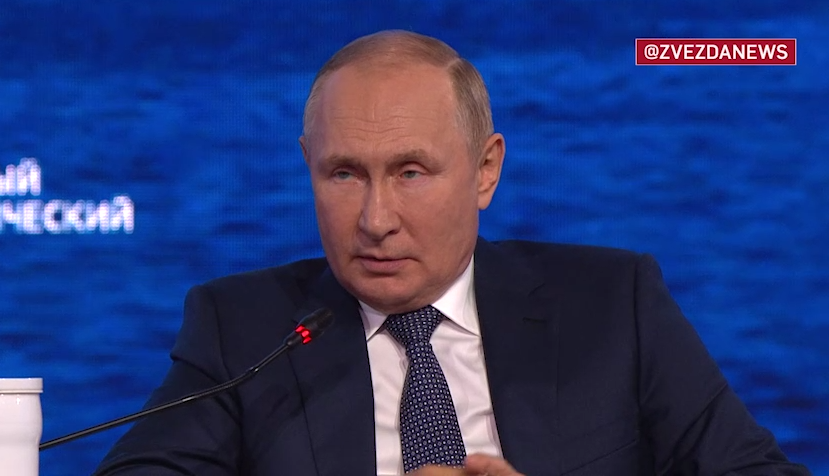 Путін розмріявся про ''справедливий світ'' і заявив, що Росію ''кинули''. Відео