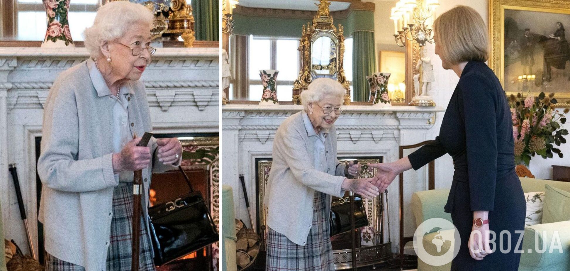 Нові знімки Єлизавети ІІ з Ліз Трасс стурбували фанатів: на руці королеви помітили величезний синець