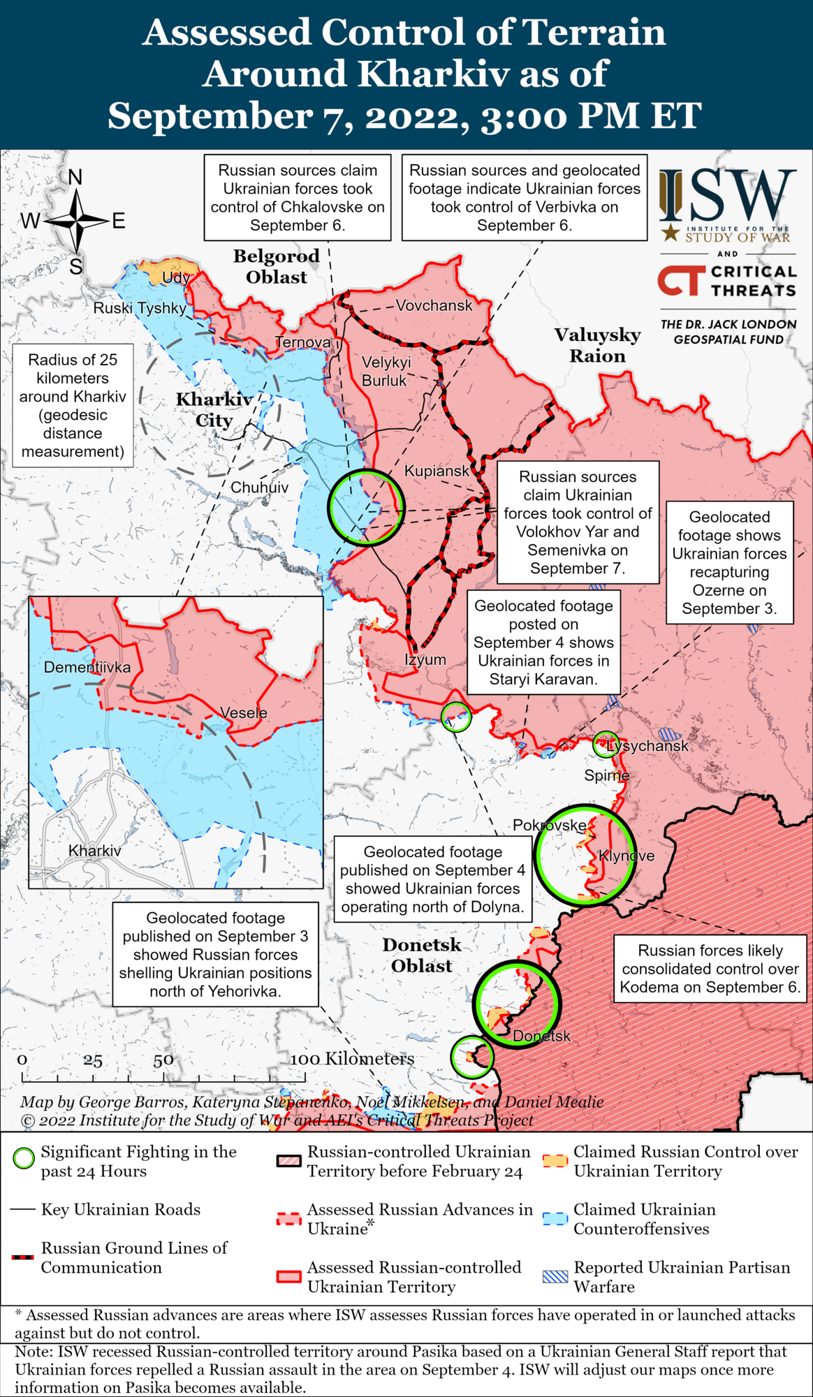 ВСУ использовали тактическую неожиданность, в России паникуют: ISW рассказал об успехах украинского контрнаступления на Харьковщине
