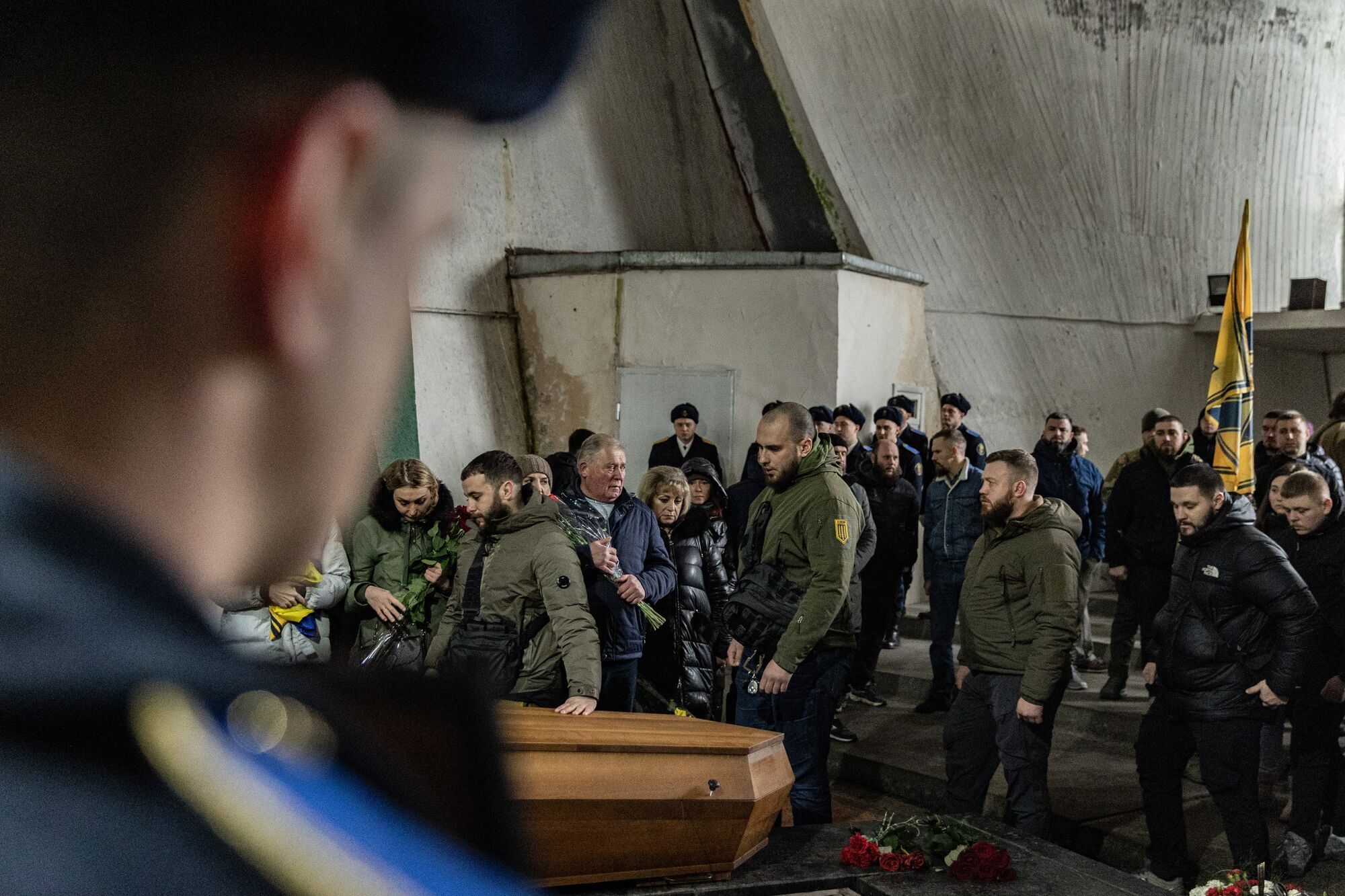 В Киеве простились с нацгвардейцем, Героем Украины Станиславом Парталой, погибшим в боях за Мариуполь. Фото