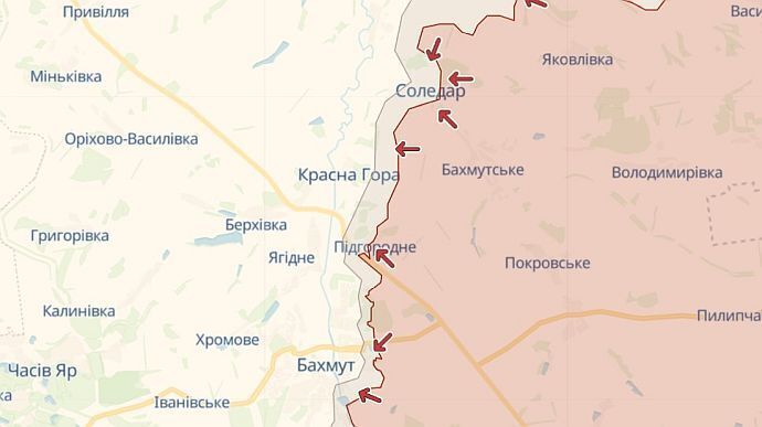 "Є велика сіра зона, позиції щодня переходять із рук у руки": український військовий розповів CNN про ситуацію в Соледарі