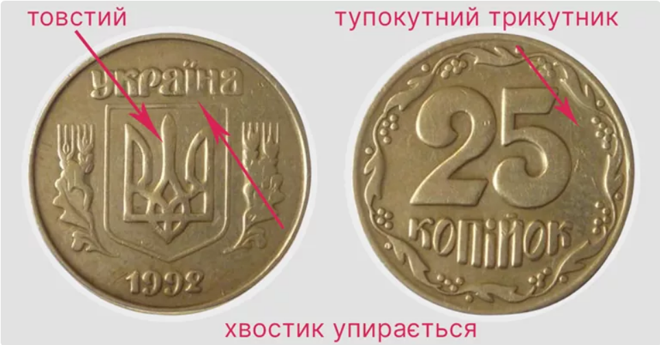 Некоторые разновидности 25-копеечных монет считаются дорогими