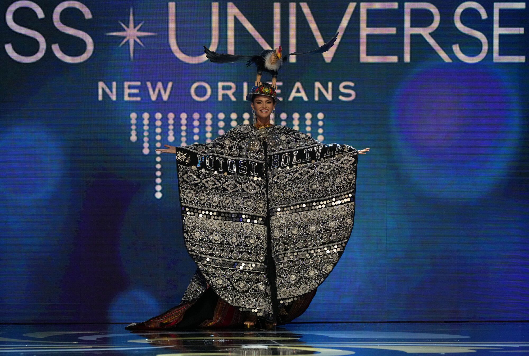 Триметрова сукня та опудала тварин: добірка найсмішніших національних образів на "Міс Всесвіт"