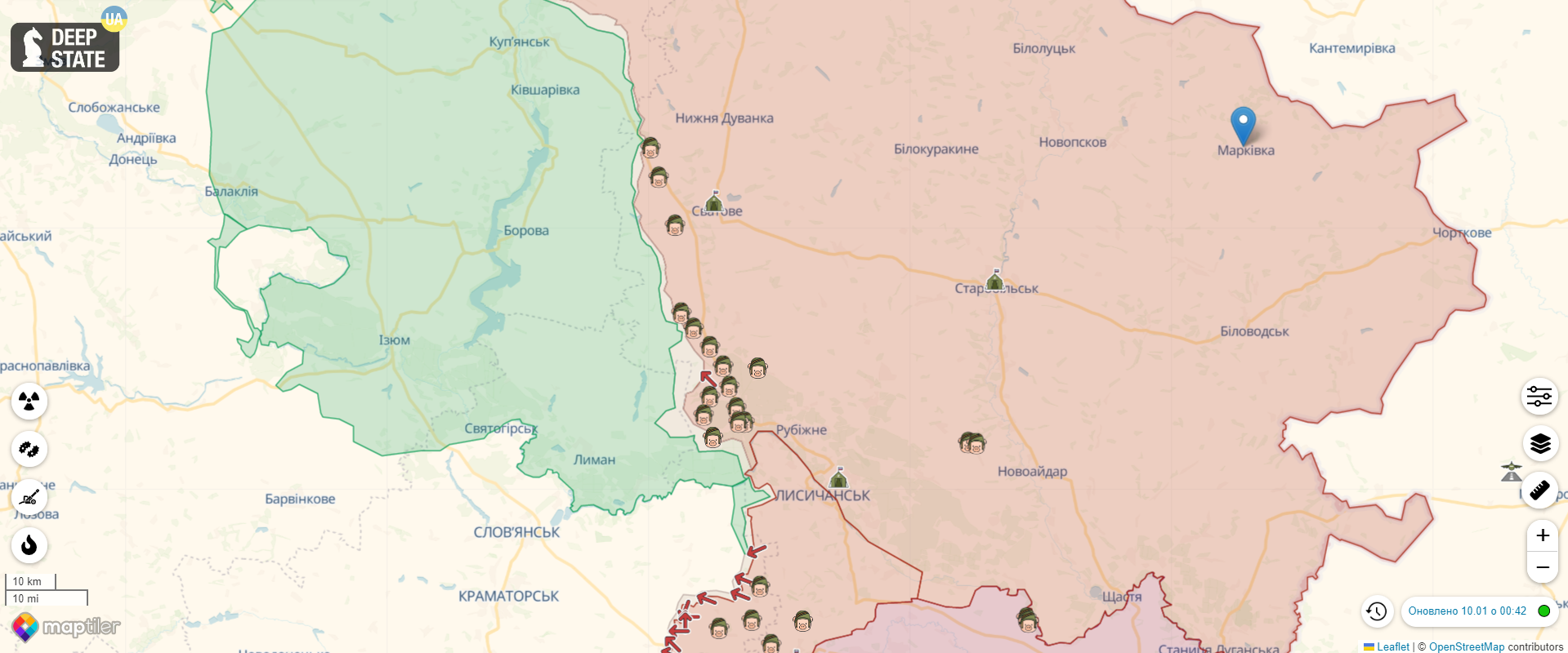 Окупанти розгортають додаткові місця в лікарнях на Луганщині, пораненими зайняті навіть коридори – ОВА